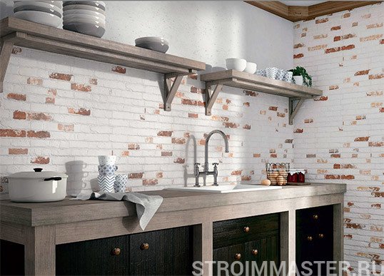 Декоративная плитка на стены &mdash; ее разновидности, процесс монтажа