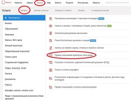 Показания счетчиков воды: алгоритм снятия показаний и их передачи в контролирующие органы Показания счетчиков воды: алгоритм снятия показаний и их передачи в контролирующие органы