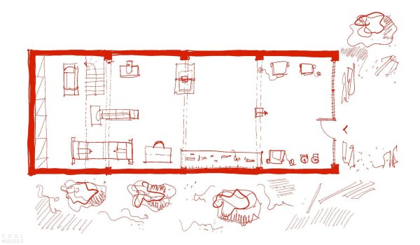 Многоуровневый лофт с индустриальной атмосферой Многоуровневый лофт с индустриальной атмосферой