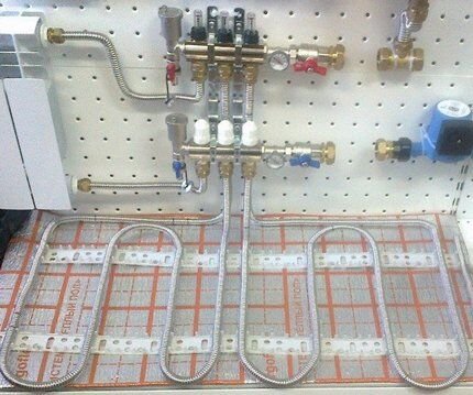 Коллекторная система отопления: схемы разводки для частных домов и квартир Коллекторная система отопления: схемы разводки для частных домов и квартир