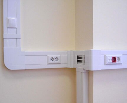 Кабель канал для электропроводки: виды конструкций и их классификация