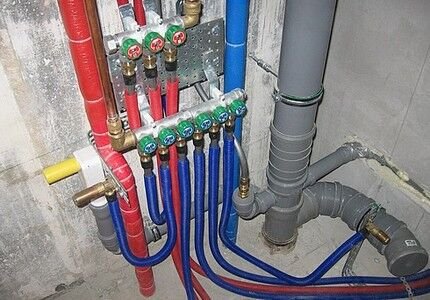 Коллекторная система отопления: схемы разводки для частных домов и квартир Коллекторная система отопления: схемы разводки для частных домов и квартир