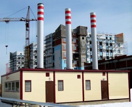 Дымовая труба для котельной: расчет высоты и сечения по техническим нормативам Дымовая труба для котельной: расчет высоты и сечения по техническим нормативам